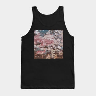 Cracking Paint and Rust Abstract Tank Top